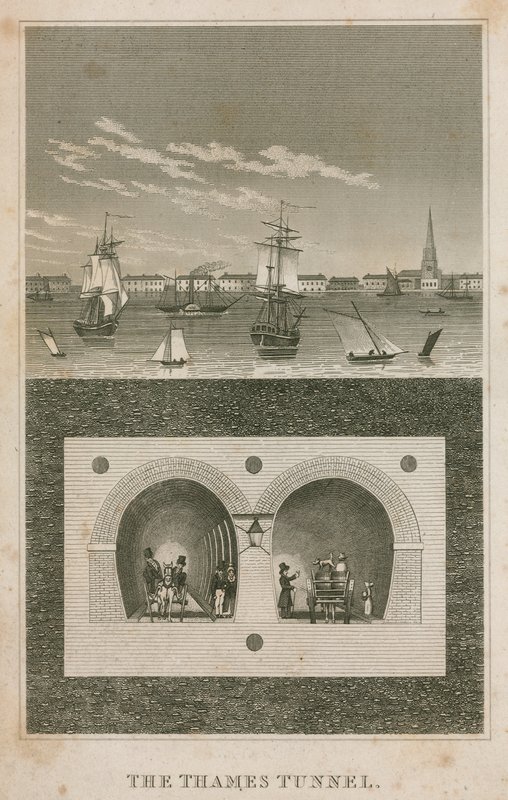 De Thames Tunnel door English School