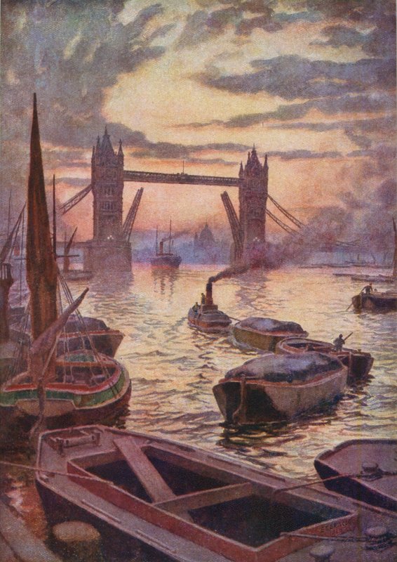 De Tower Bridge door English School