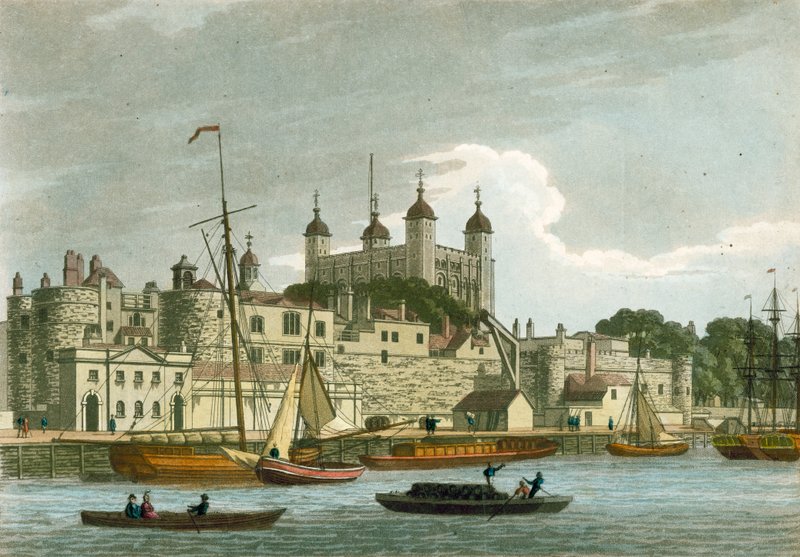 De Tower of London door English School