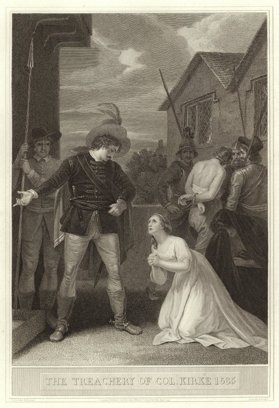 Het verraad van kolonel Kirke 1685 door English School