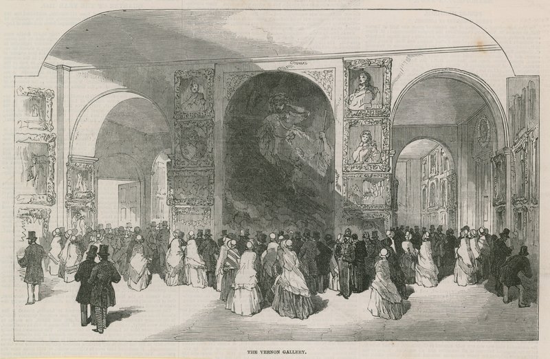 De Vernon Galerij in South Kensington door English School