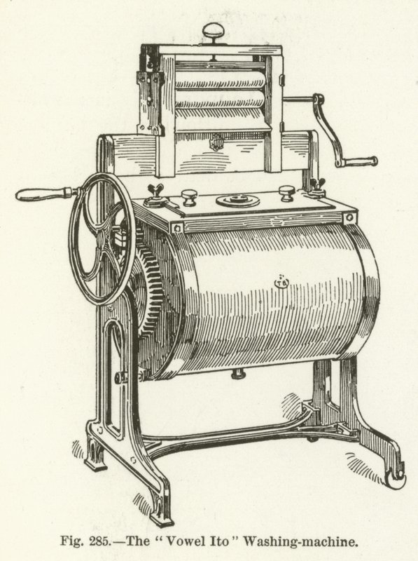 De klinker Ito wasmachine door English School