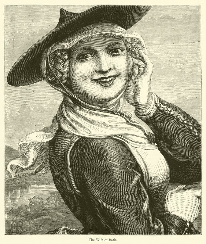 De Vrouw van Bath door English School