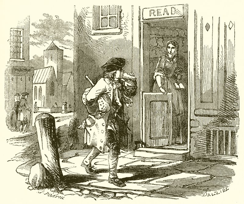 De Jonge Benjamin Franklin door English School