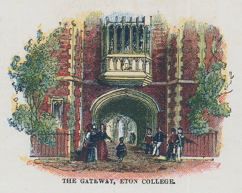 De poort, Eton College door English School