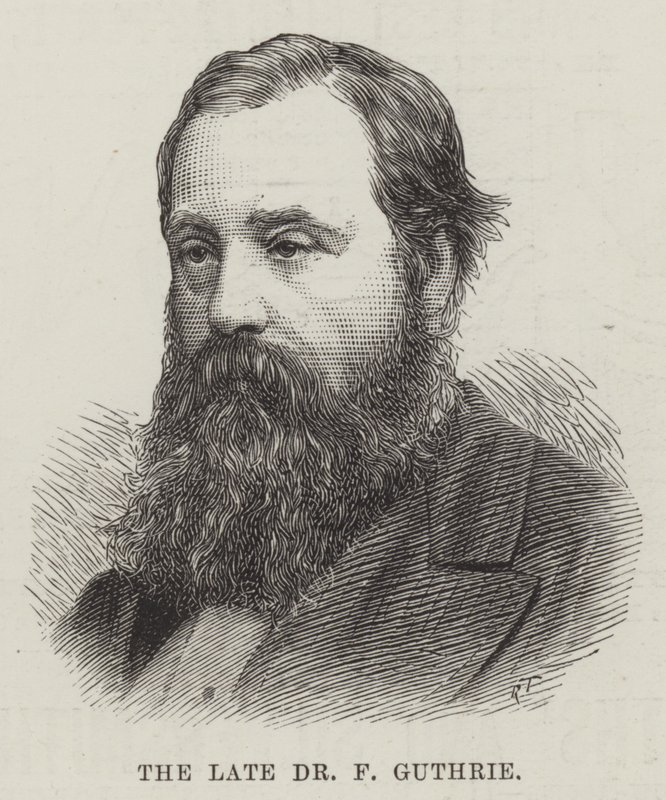 De overleden Dr. F Guthrie door English School