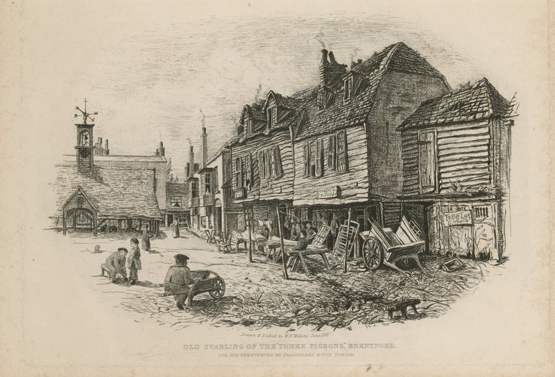 De oude stallen van de Drie Duiven door English School