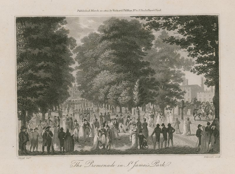 De promenade in St. James