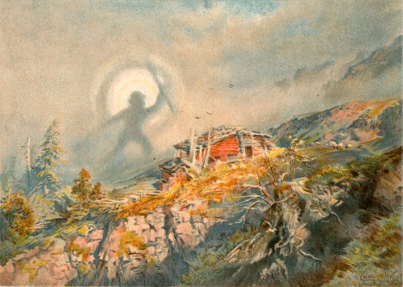 Het spook van de Brocken door English School