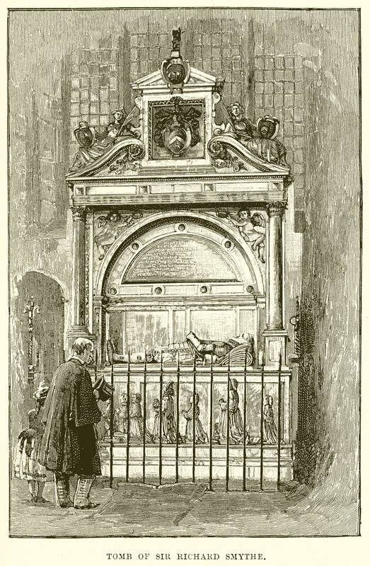 Graf van Sir Richard Smythe door English School