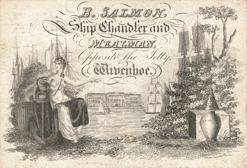 Handelskaart, B Salmon door English School