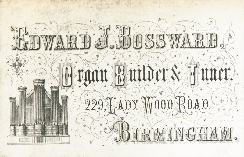 Handelskaart, Edward J Bossward door English School