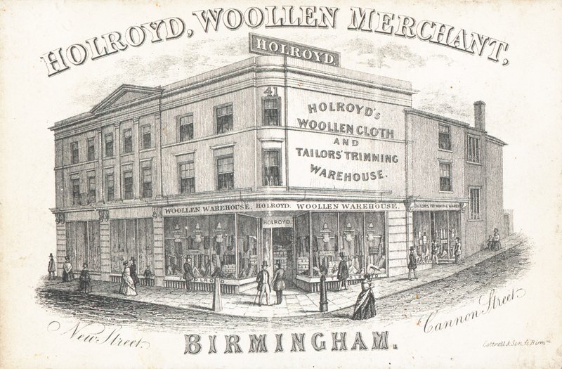 Handelskaart, Holroyd door English School