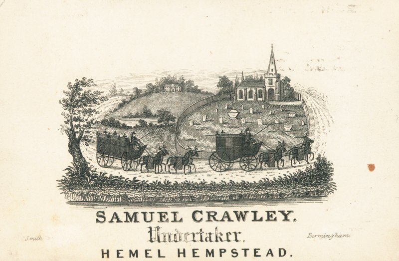 Handelskaart, Samuel Crawley door English School