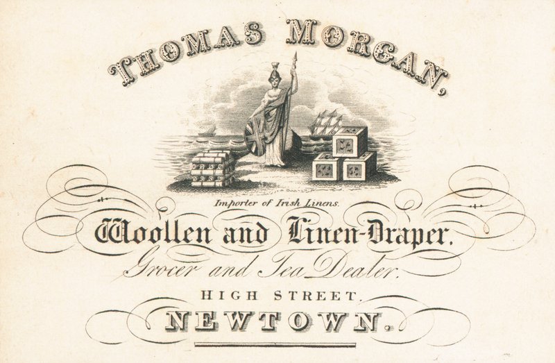 Handelskaart, Thomas Morgan door English School