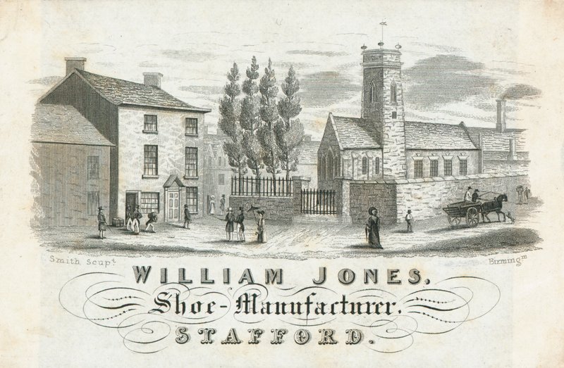 Handelskaart, William Jones door English School