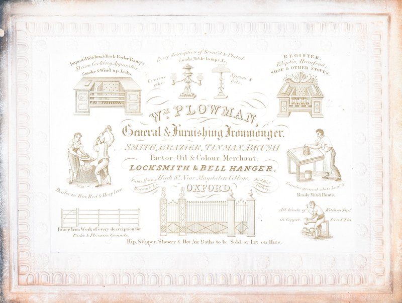 Handelskaart, William Plowman door English School