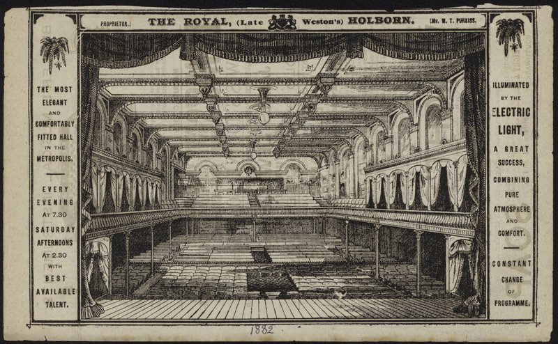 Handelskaart voor The Royal door English School