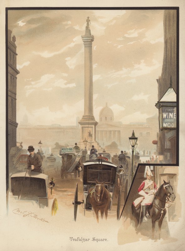 Trafalgar Square, Londen door English School