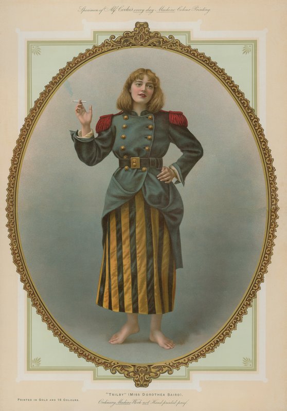 Trilby, Miss Dorothea Baird door English School