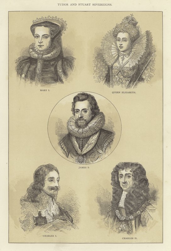 Tudor en Stuart vorsten door English School