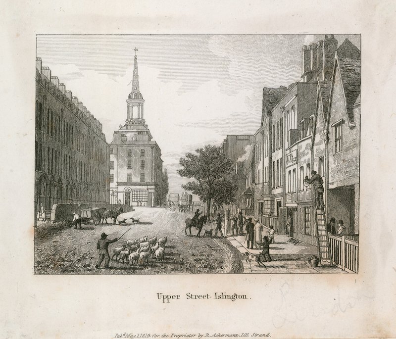 Upper Street, Islington door English School