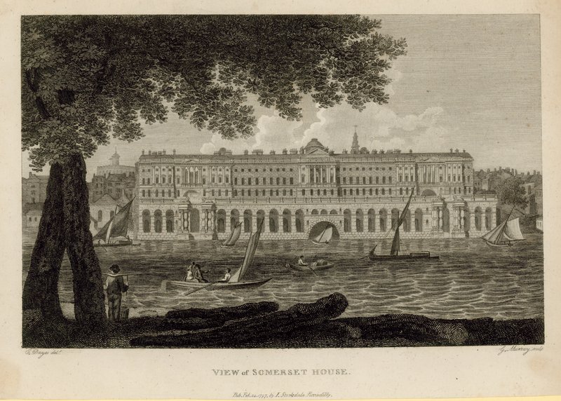 Uitzicht op Somerset House door English School