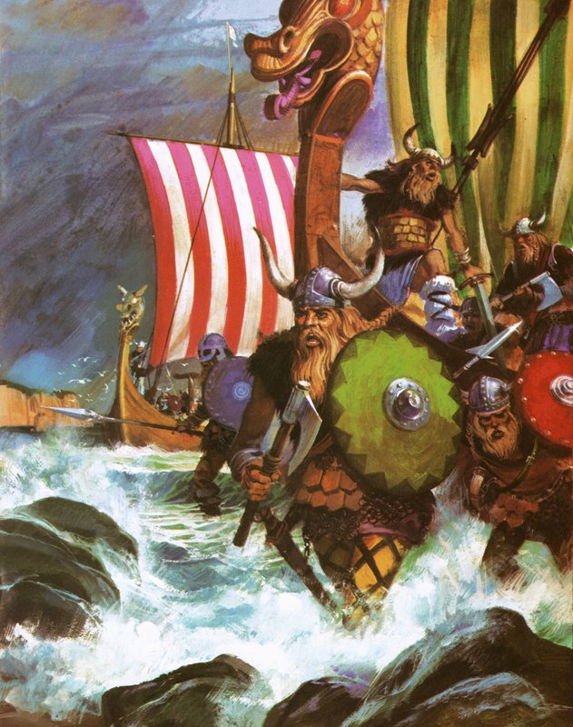 Vikingen door English School
