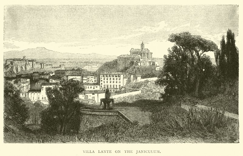 Villa Lante op de Janiculum door English School