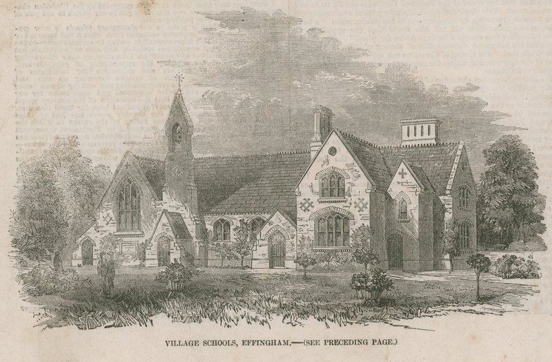 Dorpsscholen in Effingham door English School