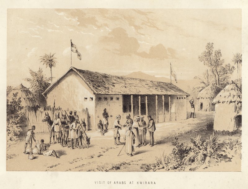 Bezoek van Arabieren in Kwirara door English School