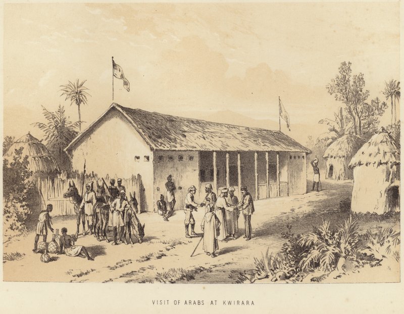 Bezoek van Arabieren in Kwirara door English School