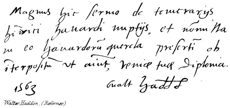 Walter Haddon (Hervormer) door English School
