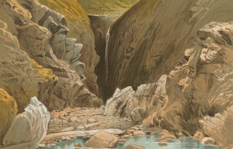 Waterval Grot, Plemont--Jersey door English School