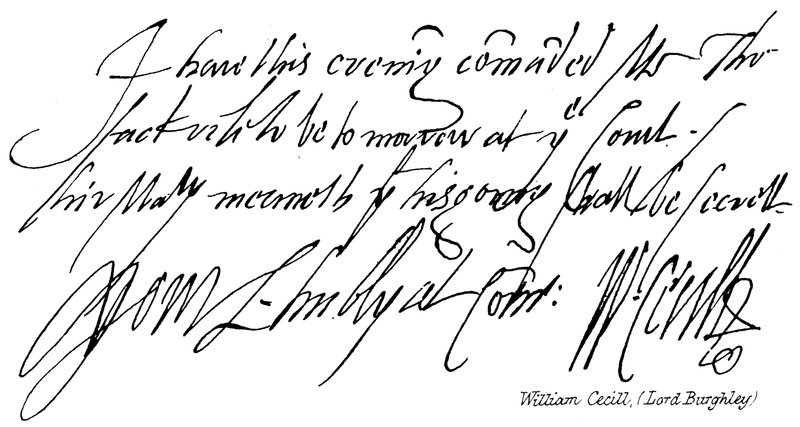 William Cecill (Lord Burghley) door English School
