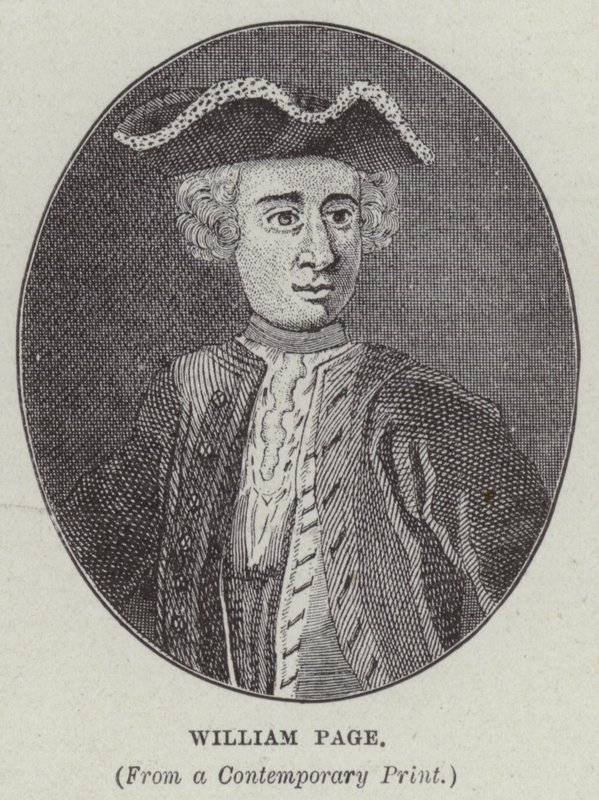 William Page (gravure) door English School