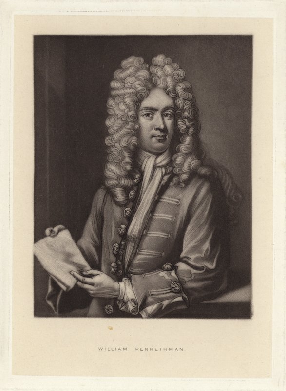 William Penkethman door English School