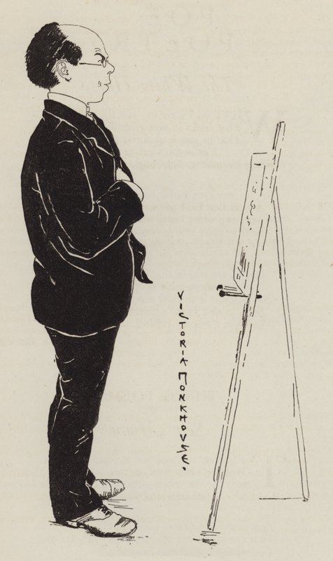 William Rothenstein (gravure) door English School