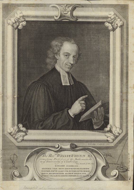 William Whiston door English School