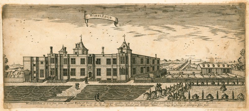 Wimbledon, ca. 1678 door English School