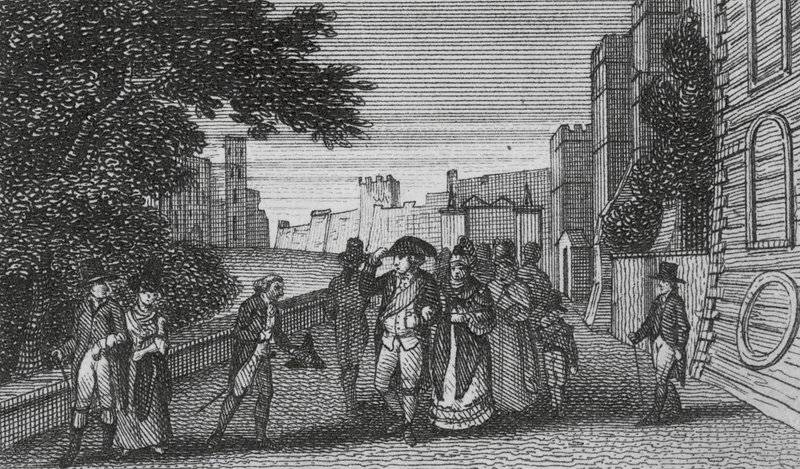 Windsor Castle (gravure) door English School