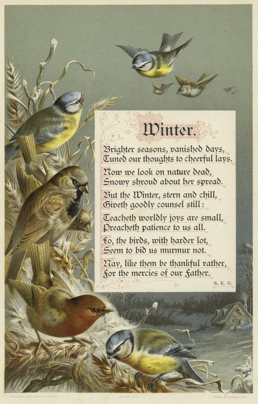 Winter door English School