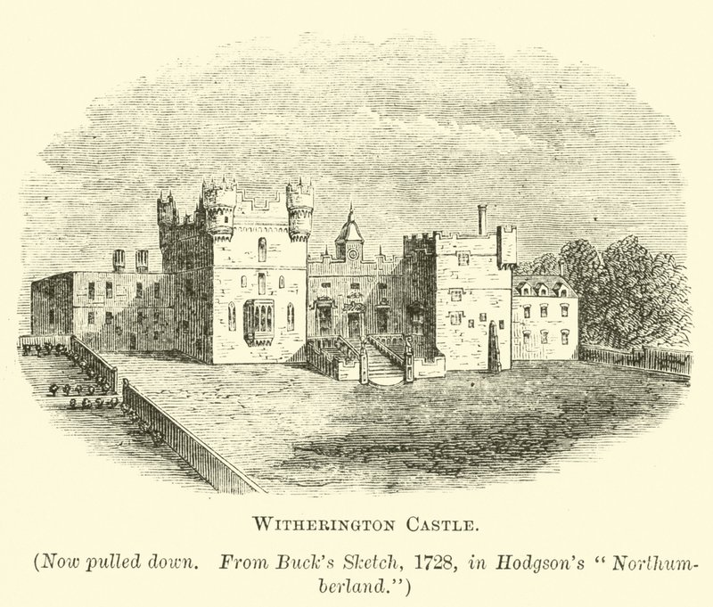 Witherington Kasteel door English School