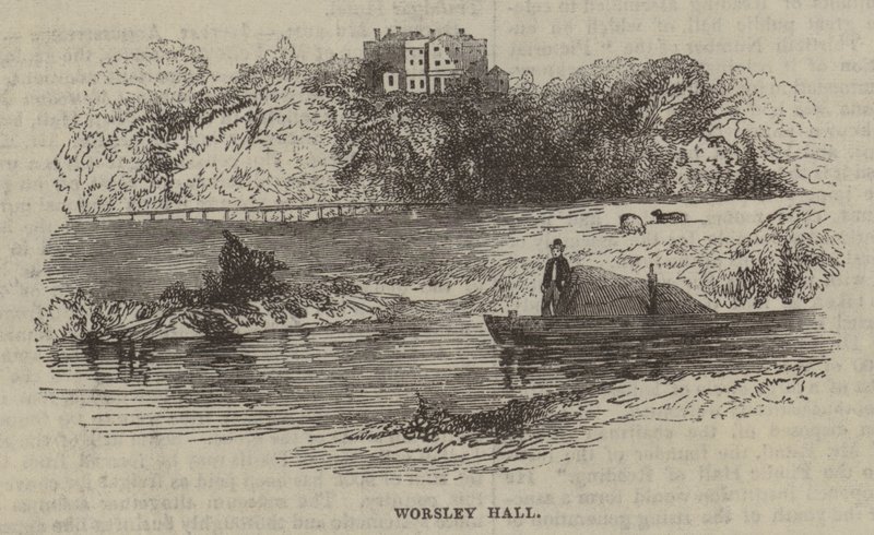 Worsley Hall door English School