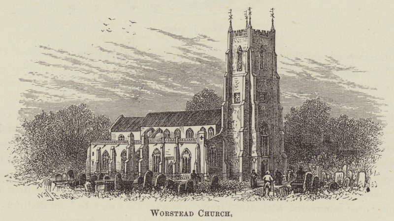 Worstead Kerk door English School