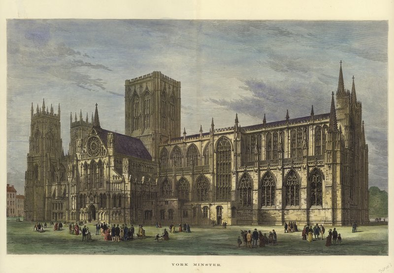 York Minster door English School