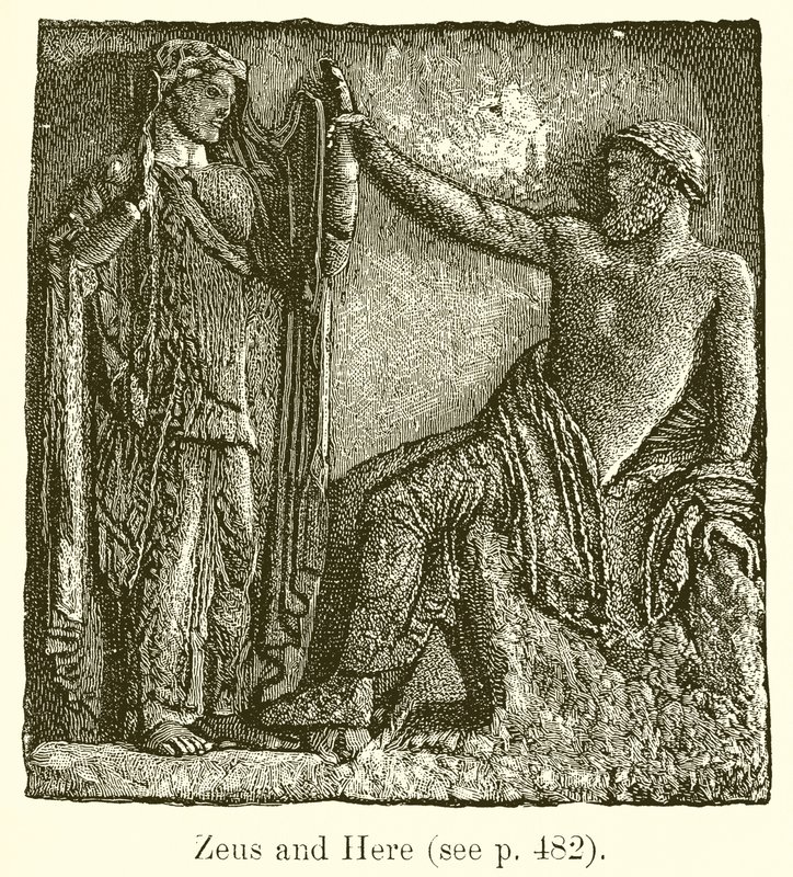 Zeus en Hera door English School