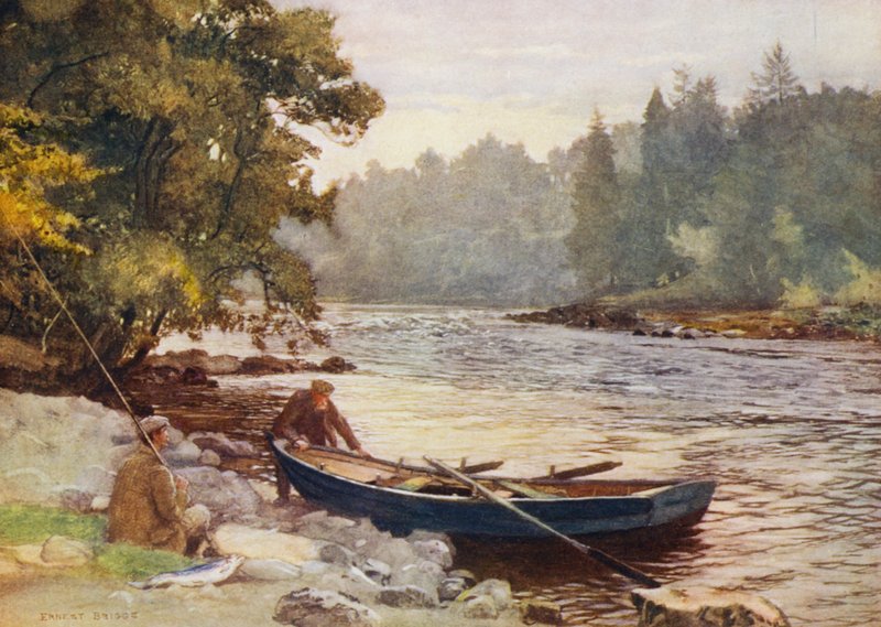 De Tay onder Stobhall door Ernest Edward Briggs