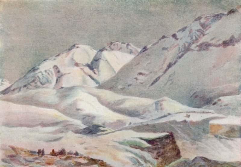 De Andes door Ernest William Christmas
