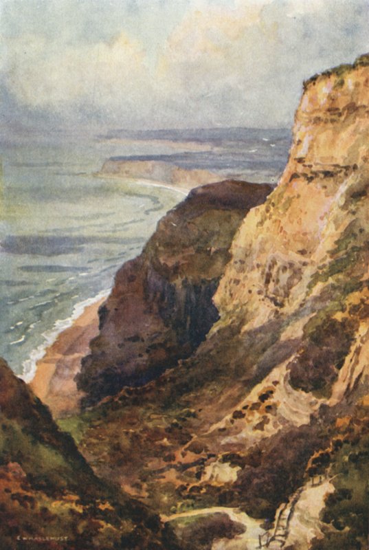 Blackgang Chine door Ernest William Haslehust